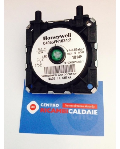 PRESSOSTATO ARIA 0,6 mbar