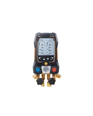 testo 557s Smart Kit per il vuoto - Manifold digitale smart con sonde termometriche a pinza e per il vuoto senza fili