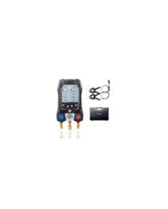 testo 550s Kit base - Manifold digitale smart con sonde termometriche a pinza con cavo fisso