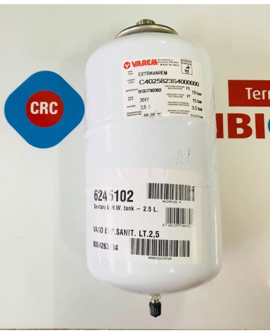 VASO ESPANSIONE SANITARIO 2.5 LT